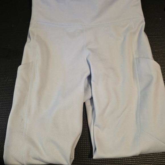 Fabletics Cold Weather Leggings Tall XS Iced Out Blue - Picture 4 of 6